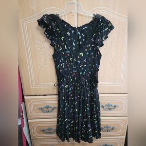 The Kooples black butterflies dress. Size Small